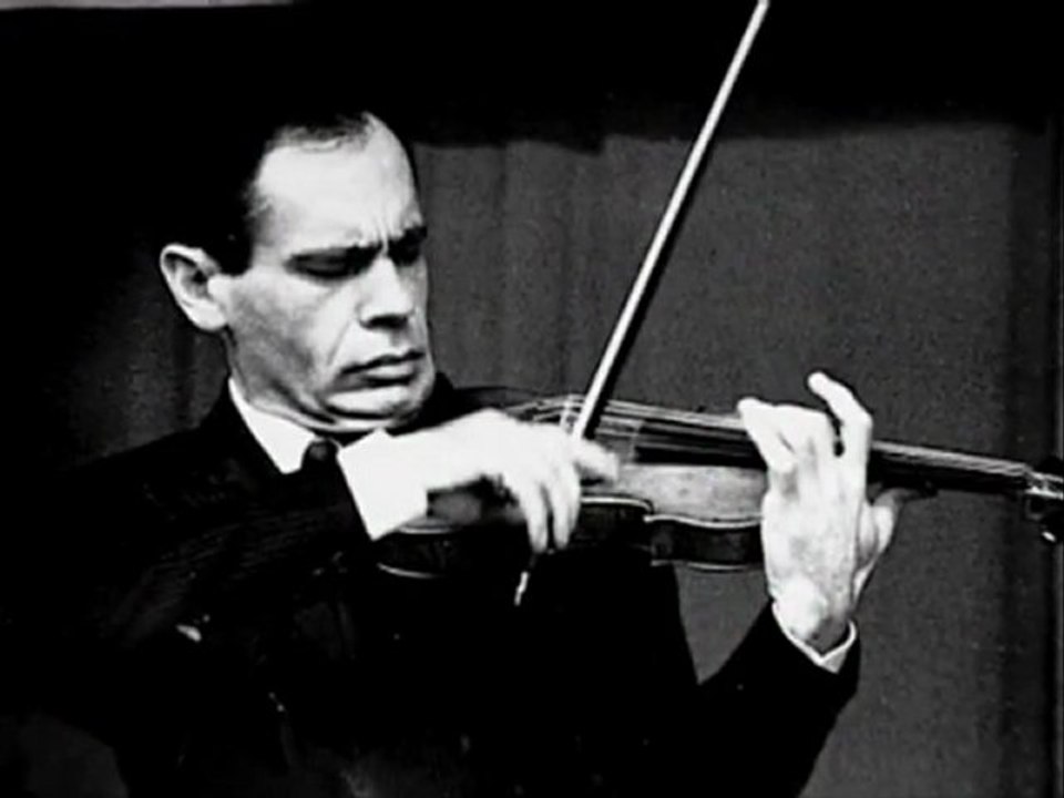 Leonid Kogan Paganini with guitarre