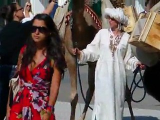 Uncharted 3 Camel Promo at Gamescom 2011