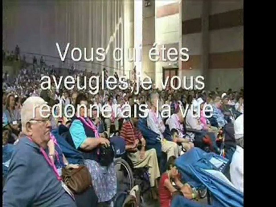 Raoul le Raoulien en duplex à Lourdes