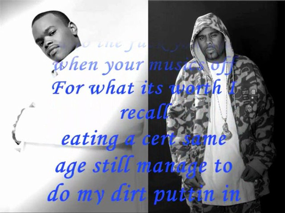 Crooked I ft. K-young - Diamonds in the back (Lyrics on Screen)