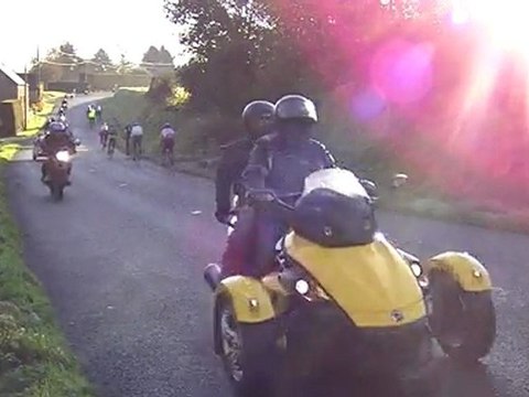 club motos les dragonotes pluzunet départ pluzunet rando moto noel de l estran 2011