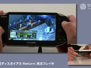 Disgaea 3 Return - PS Vita Developer Wakthrough