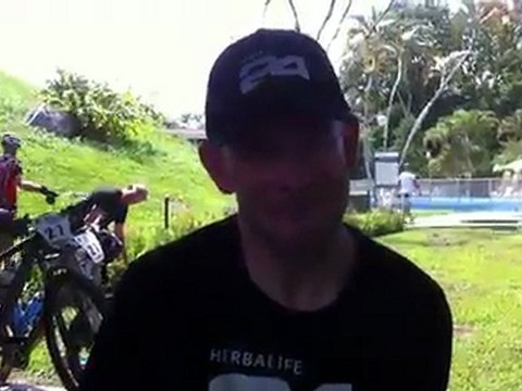 Gerry Cody (Herbalife24) talks to Cyclingnews after stage 3 of his first La Ruta de los Conquistadores.
