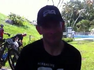 Gerry Cody (Herbalife24) talks to Cyclingnews after stage 3 of his first La Ruta de los Conquistadores.