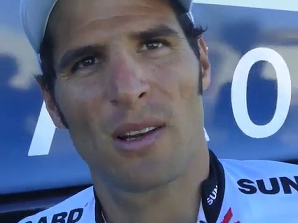Juan Jose Haedo talks about stage 16 at the 2011 Vuelta Espana