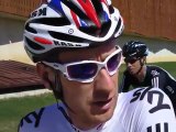 Bradley Wiggins (Team Sky) talks about the Vuelta Espana 2011