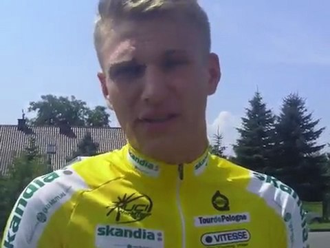 Marcel Kittel of Skil-Shimano talks about his successs at the Tour of Poland