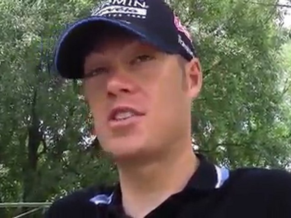 Tom Danielson on the second rest day at the Tour de France