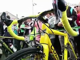 Thomas Voekler's custom yellow Colnago C59