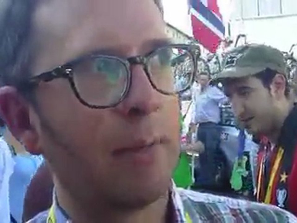 Vaughters on losing yellow after a tough day at the Tour