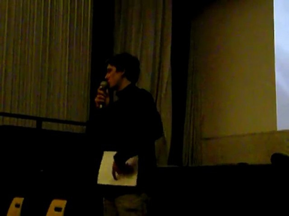 Audierne 4  réunion publique projet de cccg (Centrale Gaz Electrique)