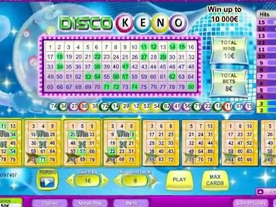 Online Keno
