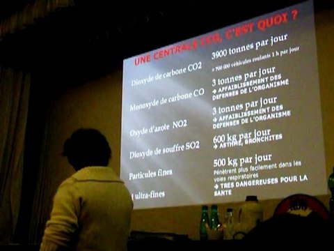 Audierne 6 réunion publique projet de cccg (Centrale Gaz Electrique)