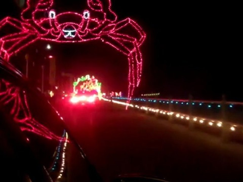 Virginia Beach Virginia christmas holiday lights 2011