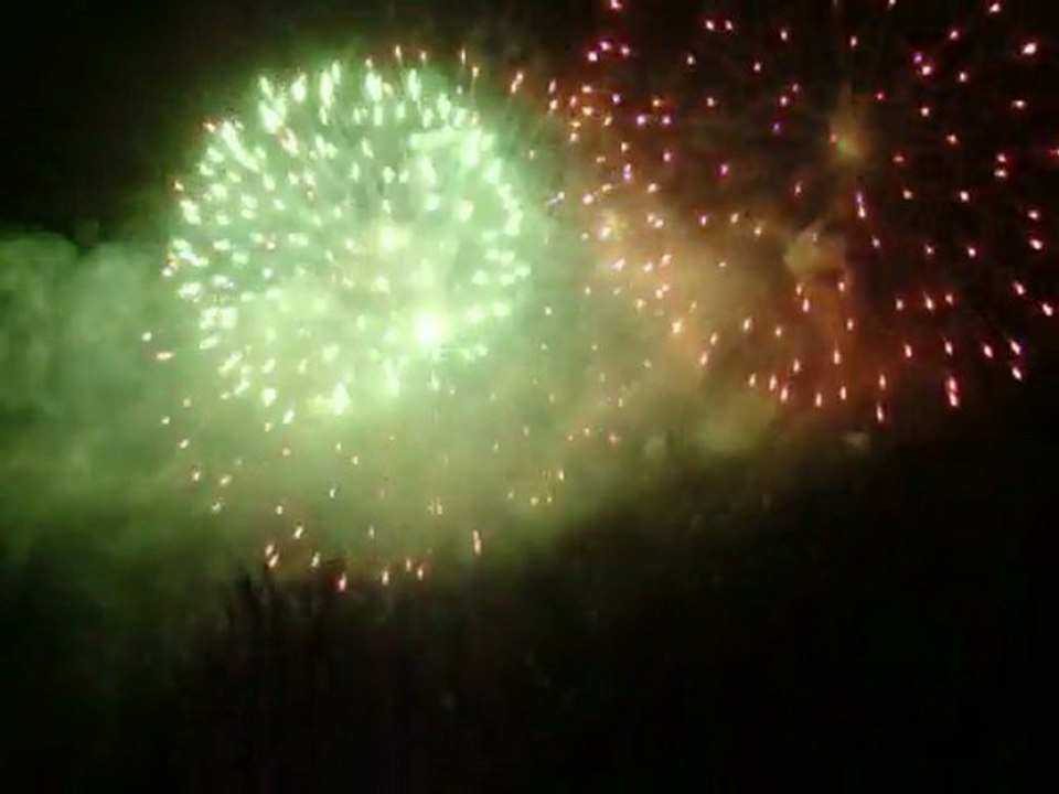 Feu D'Artifice D'Oyonnax pour la fêtes de L'Hiver 2011 (Bouquet Final) Part 5