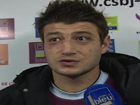 Réaction Bogdan Leonte après CSBJ-Narbonne