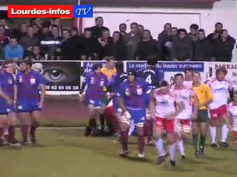 Rugby fédéral 1 poule 4 F.C.Lourdes-C.A.Lannemezan