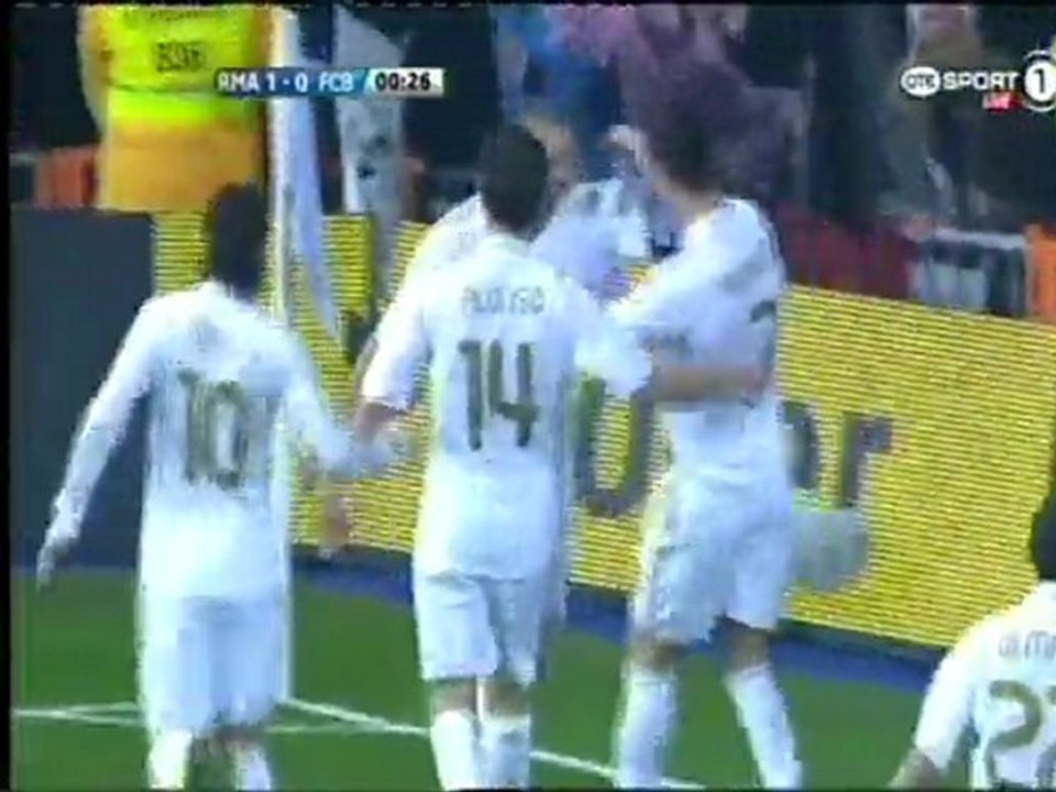 Ρεάλ - Μπάρτσα | Το 1-0 από τον Μπενζεμά