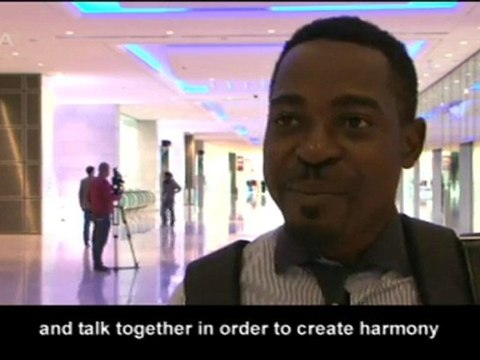 Interview Andy Roland Nziengui at the Youth Preparatory event, 4th United Nations Alliance of Civilizations