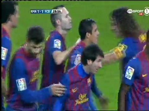 Ρεάλ - Μπάρτσα | Το 1-1 από τον Αλέξις Σάντσες