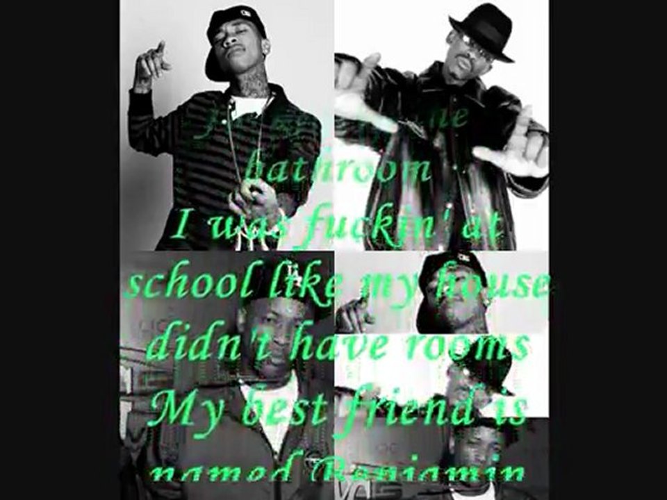 Tyga, kurupt & yg - bitch betta have my money (lyrics on screen)