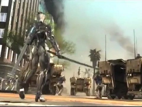 Metal Gear Solid Rising - Bande-Annonce Gameplay - VGA 2011