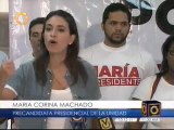 María Corina Machado presentó la 