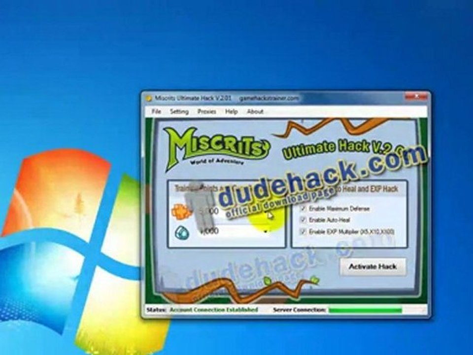 (Cheats)Miscrits Cheats 2012 V1.02 (Miscrits Cheats for Training Points)