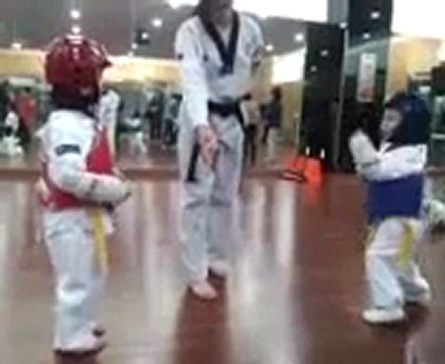 The most intense taekwondo fight ever