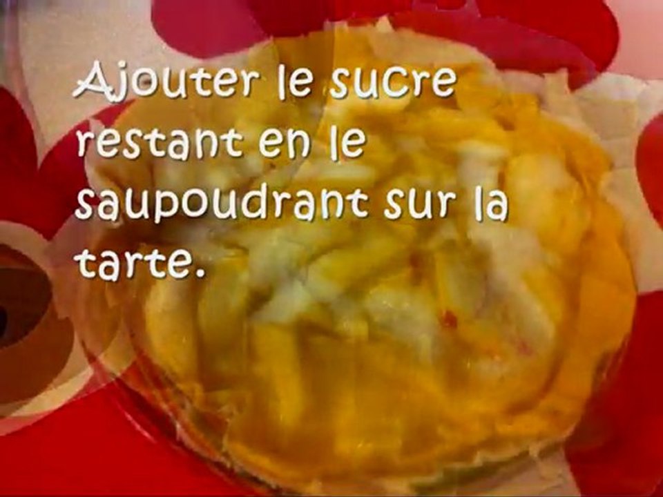 Tarte aux pommes