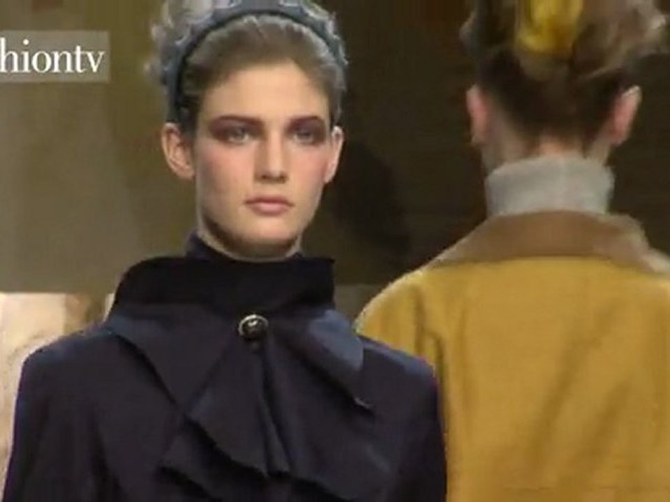 Fendi Winter 2012 ft Karl Lagerfeld, Anja Rubik | FTV
