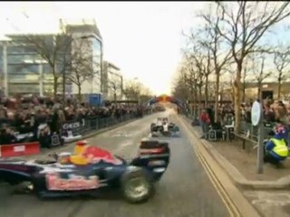 F1 - Festa RedBull a Milton Keynes
