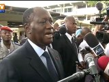 Législatives en Côte d’Ivoire : Alassane Ouattara appelle les Ivoiriens à voter
