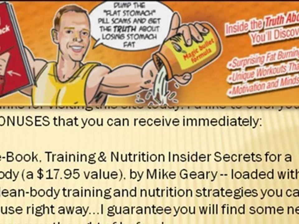 Weight Lost Plans - Mike Gaery, 3 veggies that help to burn stomach fat