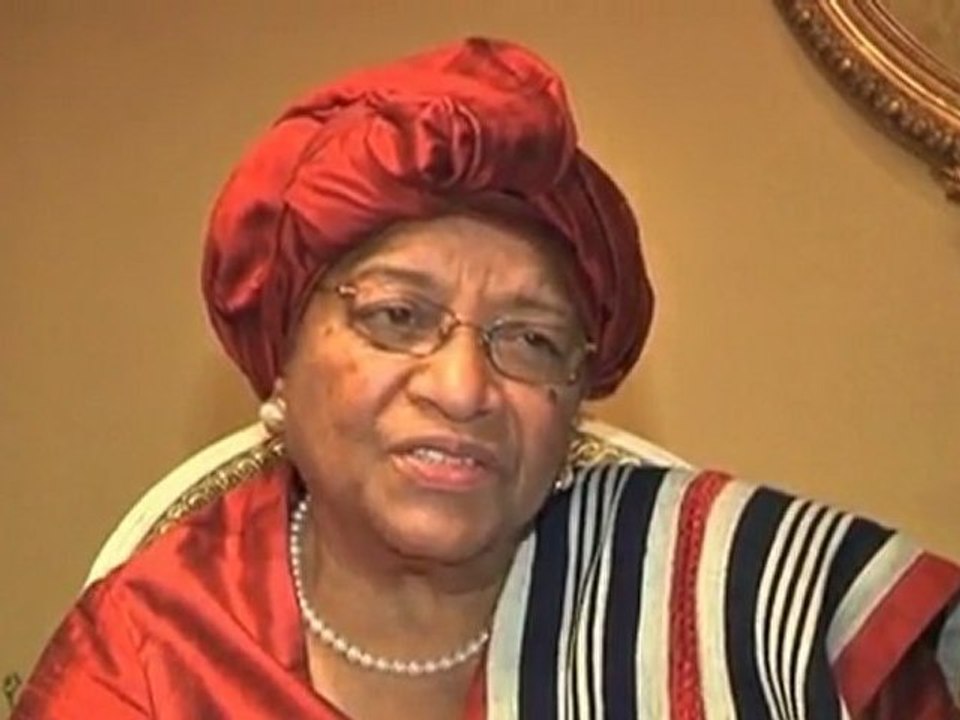 Liberian Nobel Peace laureates talk about struggles ahead