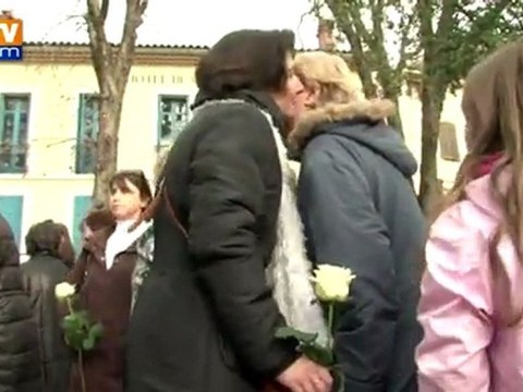 Vitrolles : 2000 personnes ont rendu hommage au policier tué