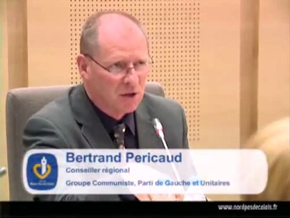 Question Bertrand Pericaud futur du littoral 25-11-11