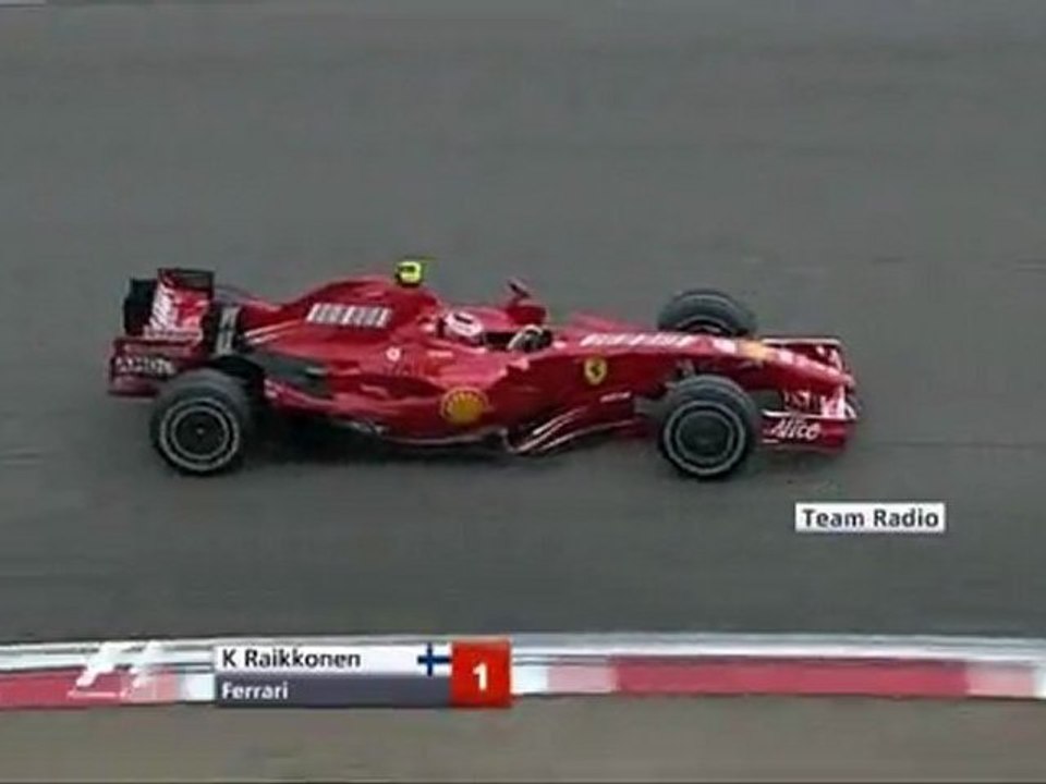 Nürburgring 2007 Kimi Räikkönen Team Radio after Qualifying