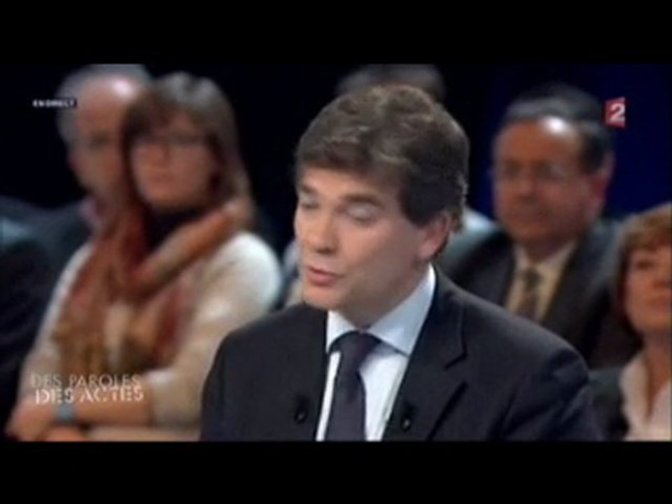 Arnaud Montebourg et l'estime à François