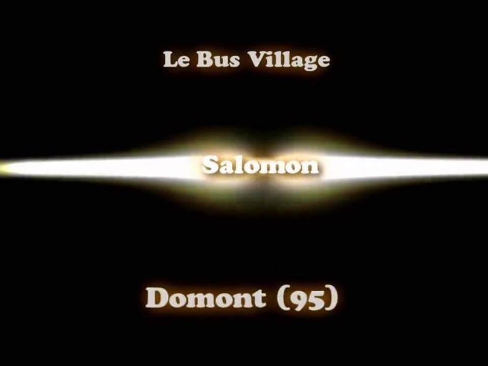 Soirée de sélections du championnat d'île-de-France de karaoké au Bus Village (Domont, 95) - Interprêtation de Salomon