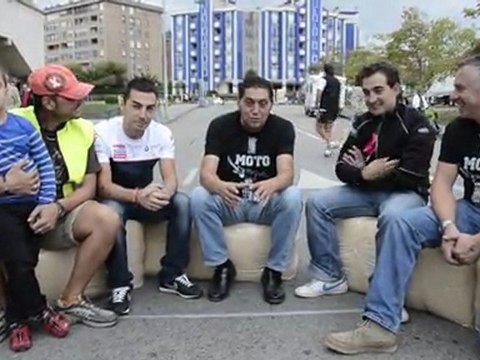 CARRERA DE MOTOS CLASICAS EN SANTANDER ENTREVISTA PARTE 2