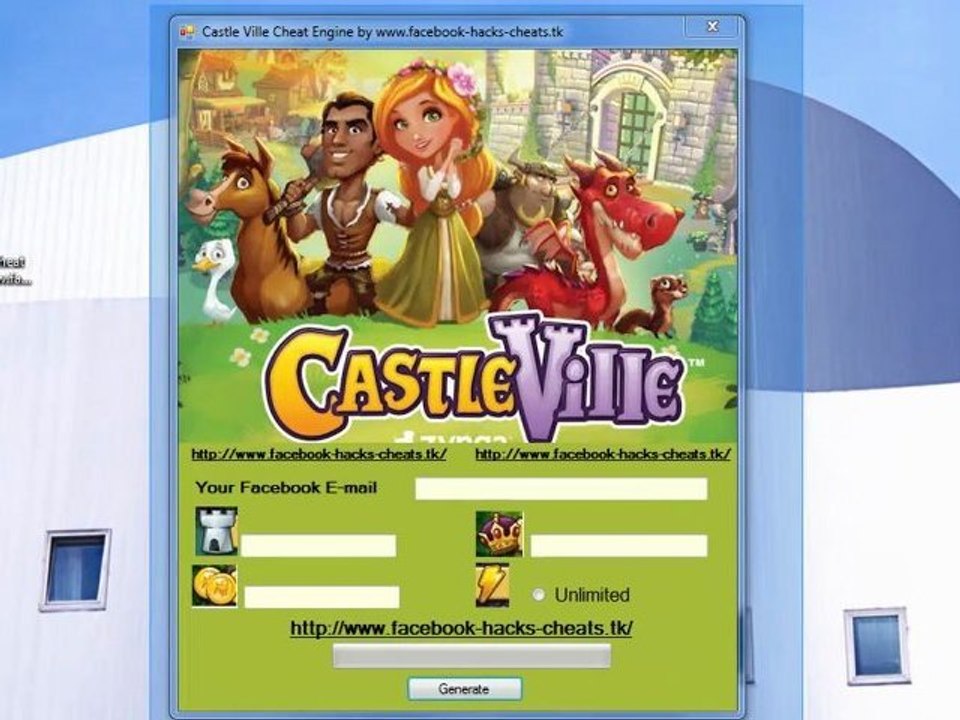 Castle Ville Hack Cheat Engine FREE Download!! 100% Working!! Updated 11 December 2011!!