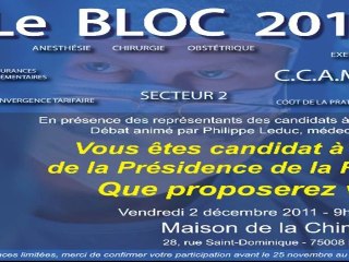 Philippe CUQ (Le BLOC) : présidentielles et BLOC