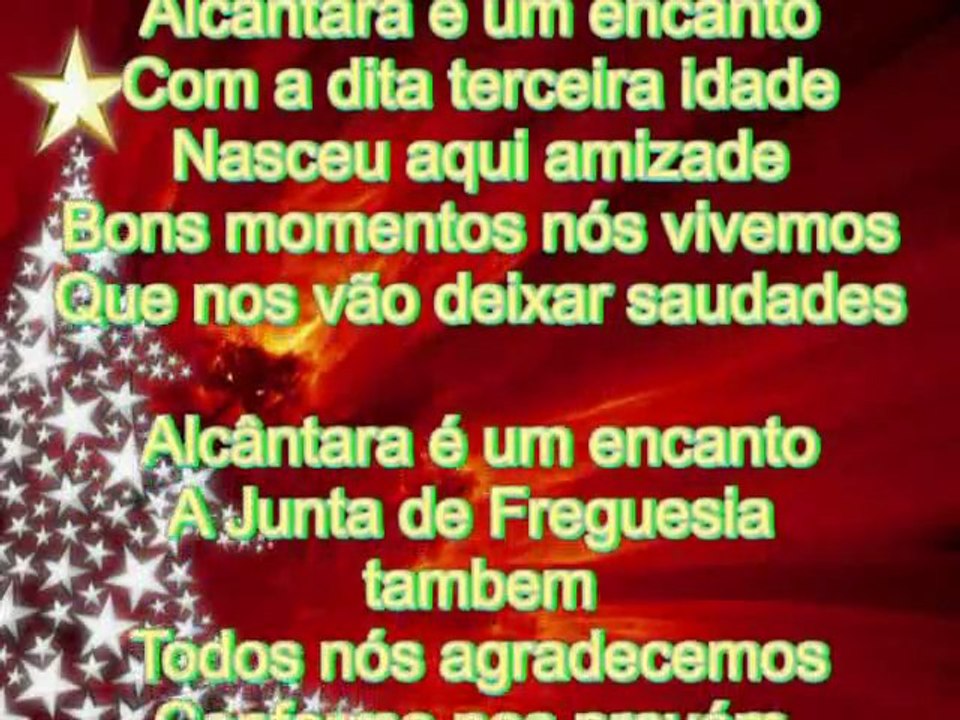 UNIVERSIDADE SENIOR DE ALCÂNTARA NATAL 2011