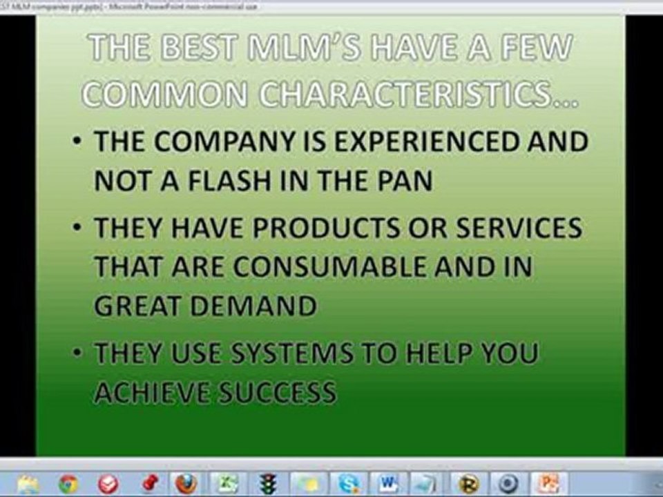 The Best MLM Companies in 2011