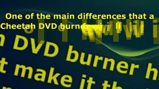 Using a Cheetah DVD Burner