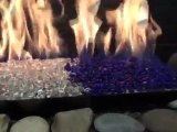 Yuba City Fireplace Low Cost UPGRADE Gas Log, Bead, Glass Options
