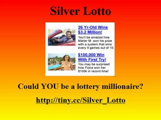 Silver Lotto - Silver Lotto Take your free Lottery Quiz
