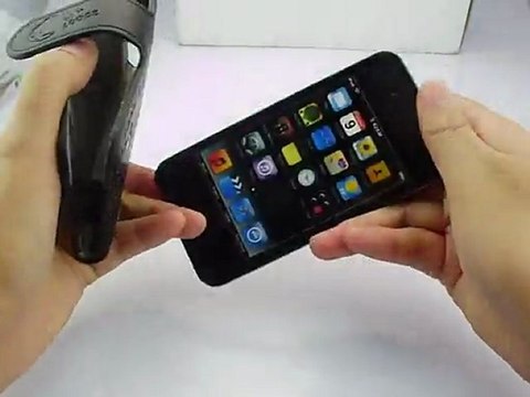 Cartoon Figure Embossed Wallet Case for iPhone 4/4S