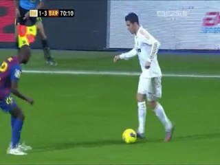 Posesiones segunda parte Real Madrid vs Barcelona